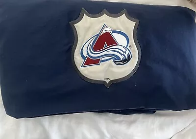 Colorado Avalanche Pottery Barn NHL Duvet Cover Twin • $40