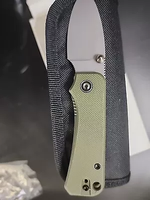 Civivi Baby Banter Pocket Knife Linerlock Green G-10 Folding Nitro-V  • $63