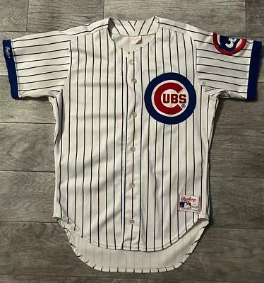 Authentic Chicago Cubs Russell Athletics Men’s 40 Medium Large USA MADE Jersey • $39.99