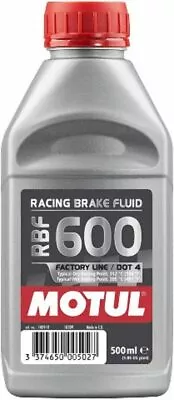 Motul 1/2L Brake Fluid RBF 600 - Racing DOT 4 • $34.27