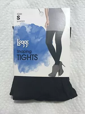 L'eggs Black Shaping Tights Size Small 2 • $10.95