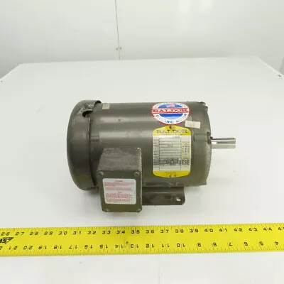 Baldor M3546T 1HP AC Electric Motor 1725RPM 208-230/460V 3PH 143T Frame • $135.99