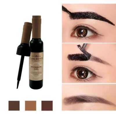 $2.19 • Buy Eyebrow Tint Long Lasting Full Kit Dye Cream Gel Peel-off Brown Black Grey US