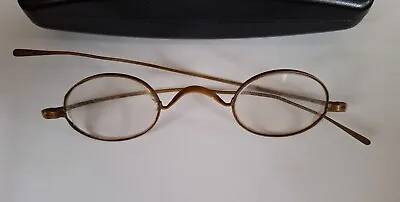 Vintage Wire Rim Eyeglasses Oval Flexible • $15