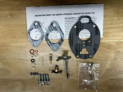 Massey Harris 33 & 333 Marvel Schebler Basic Carburetor Repair Kit • $39.95