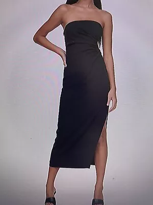 By Johnny Selena Strapless Dress Black Size  6 Brand New • $59