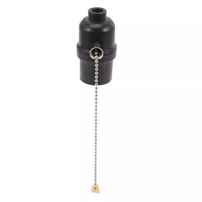  Plug Adapter Timer Outlet E27 Drawstring Lamp Holder Vintage • £6.97