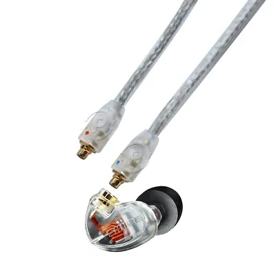 Replacement EAC64CL MMCX Cable For SHURE SE215 SE315 SE425 SE535 In-Ear Earphone • $21.99