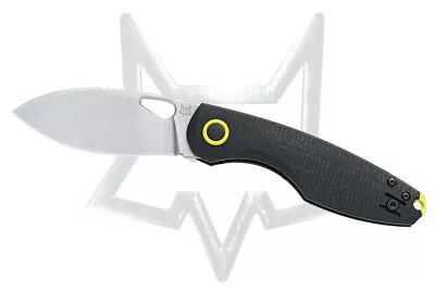 Fox Knives Chilin Liner Lock Black G10 N690Co Stainless Pocket Knife FX-530 G10B • $162.09