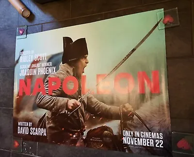 2 X Napoleon - 30”x40” Cinema Quad Posters  / Dbl Sided / Joaquin Phoenix  • £30