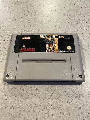 Mech Warrior 3050 SNES Super Nintendo Cartridge • $50