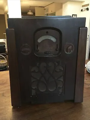 Vintage 1930s McMichael Duplex 4 Valve Wooden Cased Radio  • $161.86