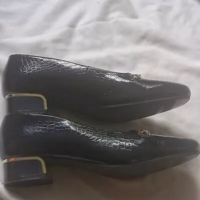 £18.60 • Buy Equity Size 6.5 Crocodile Patent Leather Court Shoe 