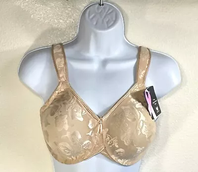 NWT Wacoal Women's 32DDD Awareness Full Figure Seamless Underwire Bra 85567 Sand • $35.14