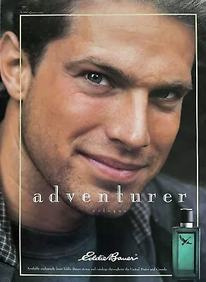 1993 ADVENTURER Cologne By EDDIE BAUER Original PRINT AD • $10.50