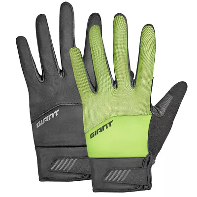 Giant Chill LF Cycling Gloves - Black (Windproof Water Resistant) • $64.95