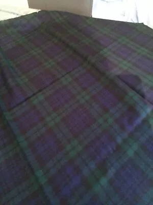 £2.35 • Buy Polyester Wool Blend, Black Watch Tartan. 1 Mtrs Long