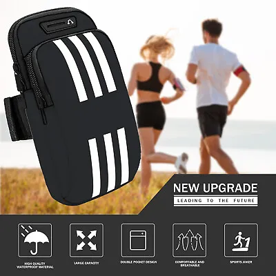 Sports Armband Running Jogging Gym Arm Band Pouch Bag Holder Case For Cell Phone • $9.95