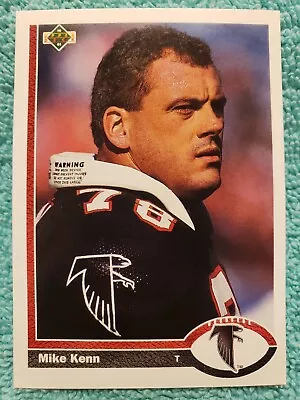 1991 Upper Deck Mike Kenn #42 Atlanta Falcons • $1.36