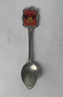 Walt Disney Minnie Mouse Silver Plated Spoon Made In NZ Vintage Collectible • $25.25