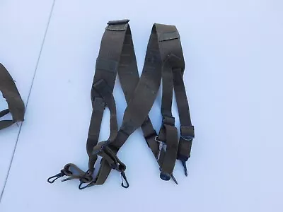 U S Army WW2 WWII 1944 Dated Combat Suspenders SHOULDER STRAPS • $19.99