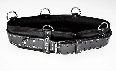 4  In Heavy Duty Leather Work Tool Belt With Extra Foam Padded Fits Upto 54  • $27