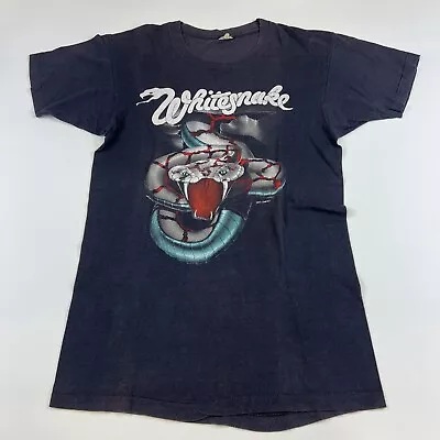 Vintage 1984 Whitesnake Shirt Slide It In Tour MEDIUM • $100