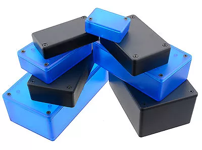 Genuine Hammond Blue & Black ABS Plastic Enclosure Project Box Case • £7.99