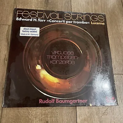Festival St QUAD Lucerne EDWARD H. TARR Concerti TRUMPET Baumgartner LP SEALED • $19.95