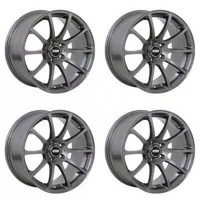 18x8.5/18x9.5 VMR V701 5x120 45/50 Gunmetal Wheels Rims Set(4) 72.6 • $1040