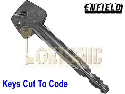 £9.55 • Buy Enfield D613 Garage Door Lock Bolts Extra Cut Keys To Code Long Or Short