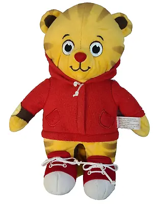 Fred Rogers Neighborhood Plush Daniel Tiger Stuffed Animal Yellow Red 13  2016 • $11.99