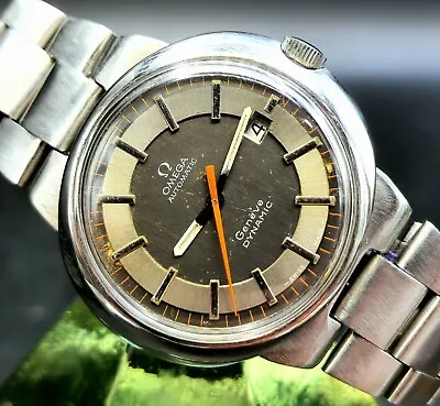 Vintage OMEGA  Dynamic  Geneve 1960's Automatic Men's Watch W/ Orig Bracelet !!  • $1499