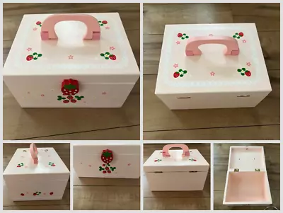 Mother Garden Wild Strawberry Wooden Box Toy Used • $73.70