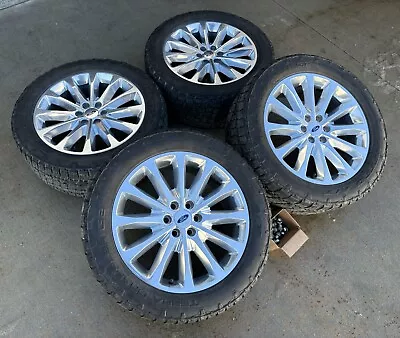 F-150 Limited! Polished 22  Ford Platinum Oem Wheels Rims Tires Lariat Lugs Tpms • $3279.99