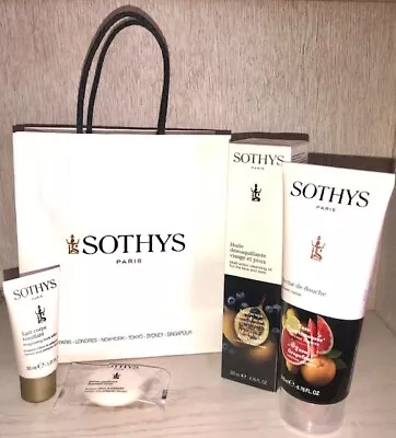 Authentic Sothys Paris Shower Nectar Yuzu Grapefruit + Facial Cleansing Oil RARE • £77.09