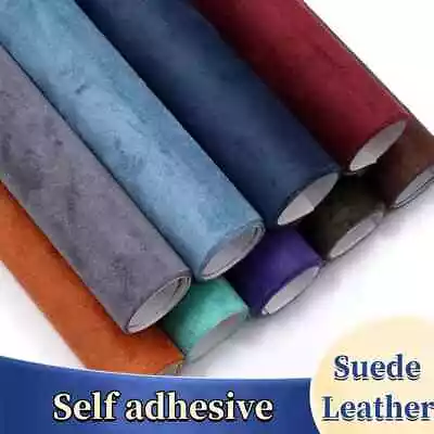 Self Adhesive Faux Suede Fabric Wrap Film Sticker Stretch DIY Car Interior Craft • $56.99