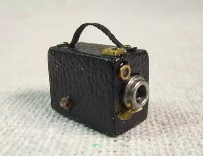 Vintage Dollhouse Miniature Nantasy Fantasy Creations Roll Film Box Camera  • $90