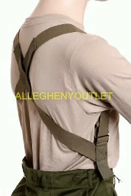 Us Military M1950 Trousers Pants Suspenders Elastic Harness Type Ln • $9.80