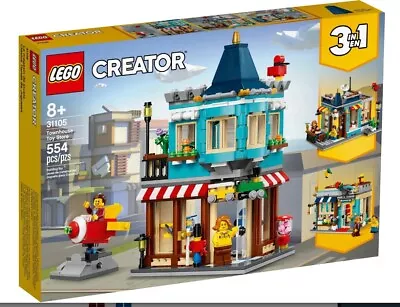 LEGO CREATOR: Townhouse Toy Store 31105 (Retired) 3 In 1 New Sealed Free Post • $82