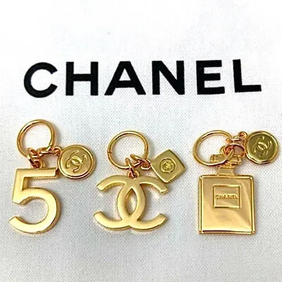 CHANEL Holiday Christmas Limited Edition 2023 Novelty Gold Charm Set Of 3 Gift • $49.87