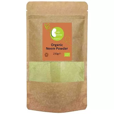 Organic Neem Leaf Powder -Certified Organic- By Busy Beans Organic (250g) • £9.90