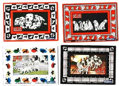 Disneys 101 Dalmations Magnets Set Of All 4 New Skybox *new* 3 1/2  X 2 1/2  --- • $4.99