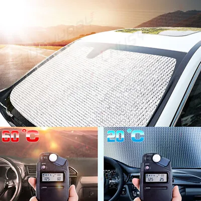 For BMW Car Windshield Sun Shade Visor Foldable UV Heat Block Front Window Cover • $19.99