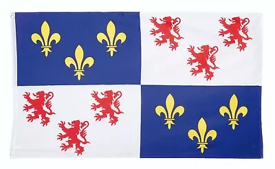 Flag Knight Medieval Lis Flower King Picardie History France Bandera 3 X 5 Feet  • $19.99