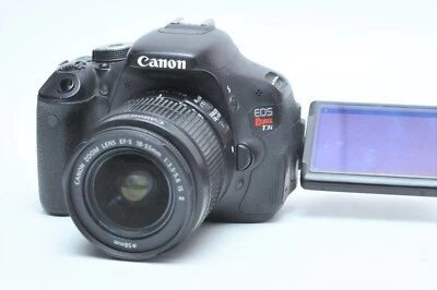 £183.70 • Buy Canon EOS Rebel T3i DSLR Camera & EF-S 18-55mm II Lens 33207