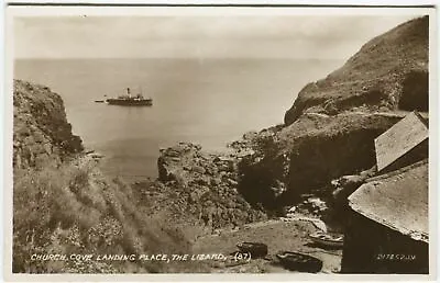 £4 • Buy CHURCH COVE LANDING PLACE, THE LIZARD - Cornwall Postcard 