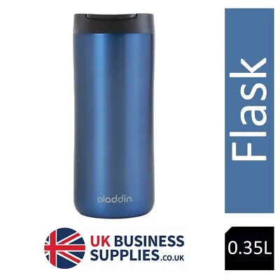 £14.99 • Buy Aladdin Leak-Lock Thermavac SS Blue Mug 0.35 Litre Insulated Cup