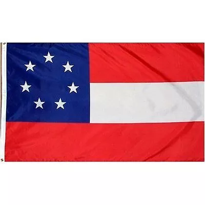 3x5 Ft 7 Stars CSA First National American 1st Southern States Flag Polyester  • $9.88