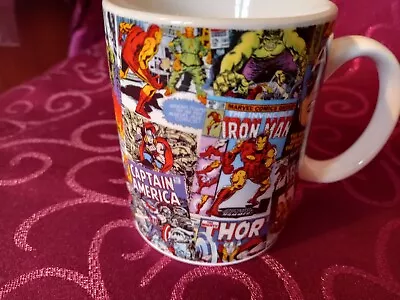 Marvel Comic Iron Man Hulk Captain America  Design Zak Mug • £3.99